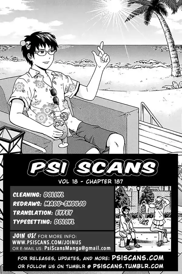 Saiki Kusuo no Psi Nan Chapter 187 1